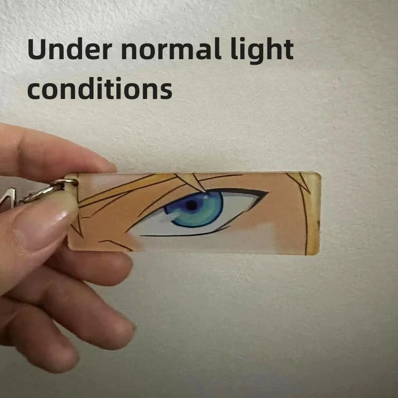 Llavero Akrílico Ojos Brillantes Naruto